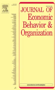 Couverture de la revue Journal of Economic Behavior & Organization